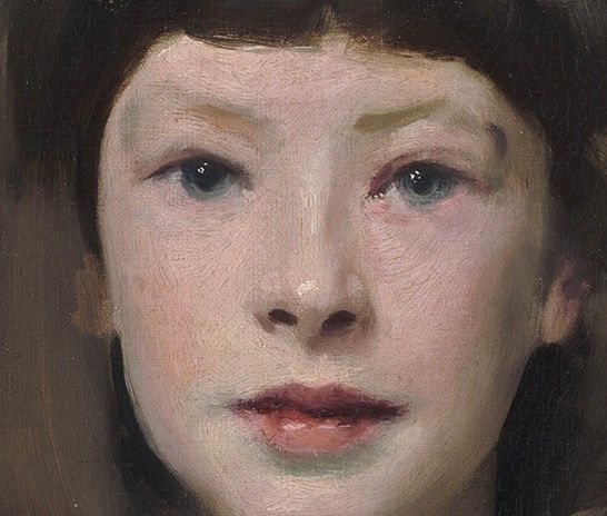 现实主义绘画大师萨金特的五官描绘,油画欣赏