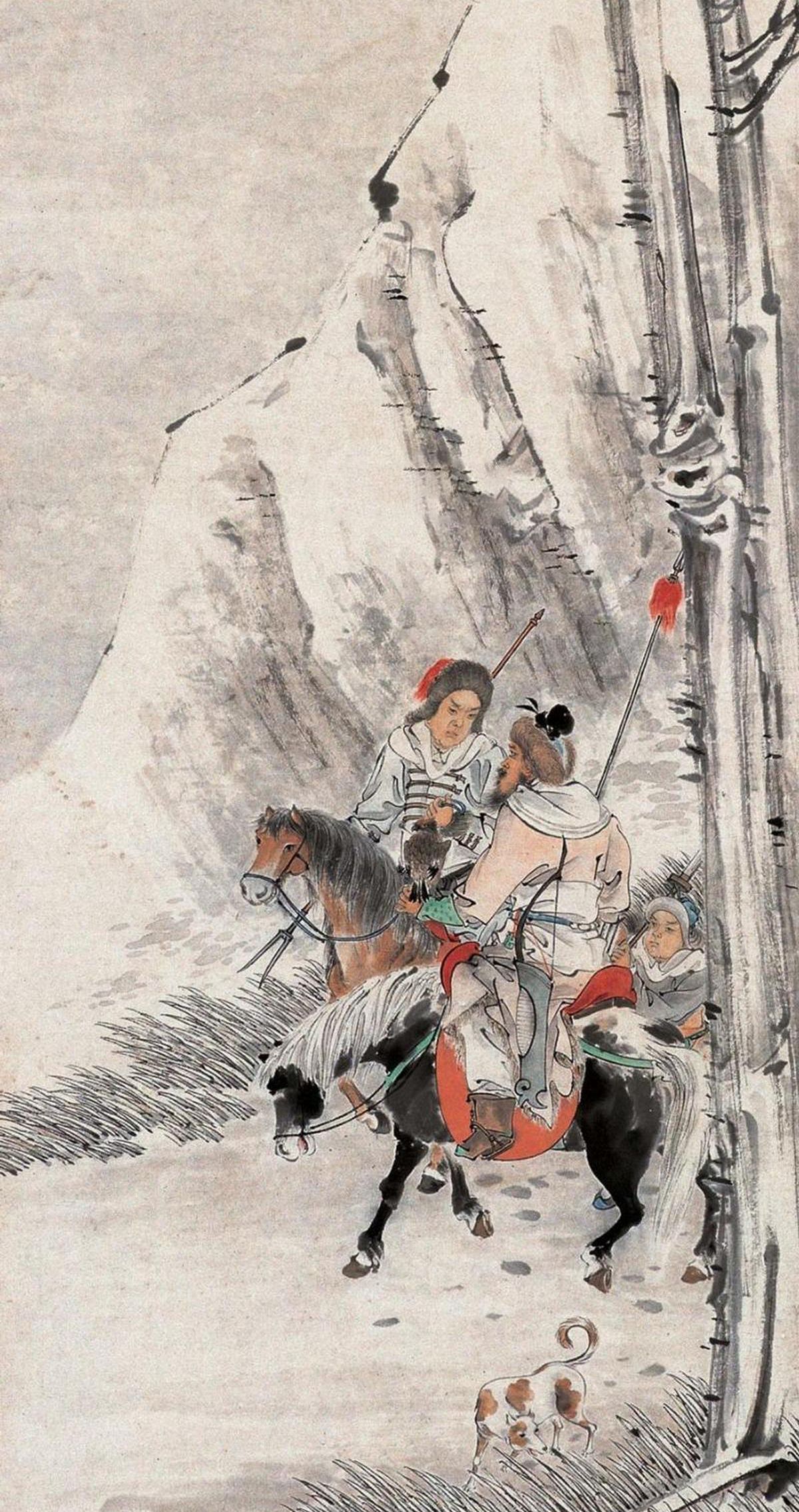 水墨风画配唐诗宋词—诗画合璧的意境之美