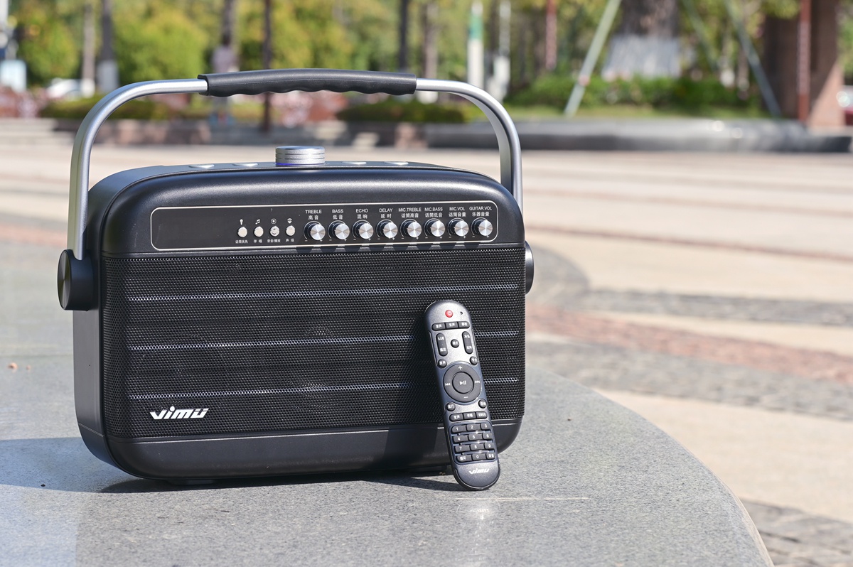 歌神就要秀出来,户外k歌好帮手,维妙k9三分频音箱上手体验