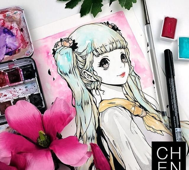 动漫高手也会收藏的素材图,画风和人物造型都值得保存备用