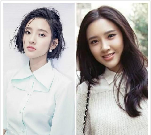 不可否认袁姗姗长得还是挺漂亮的,长发时,妩媚动人;短发时,随意帅气.