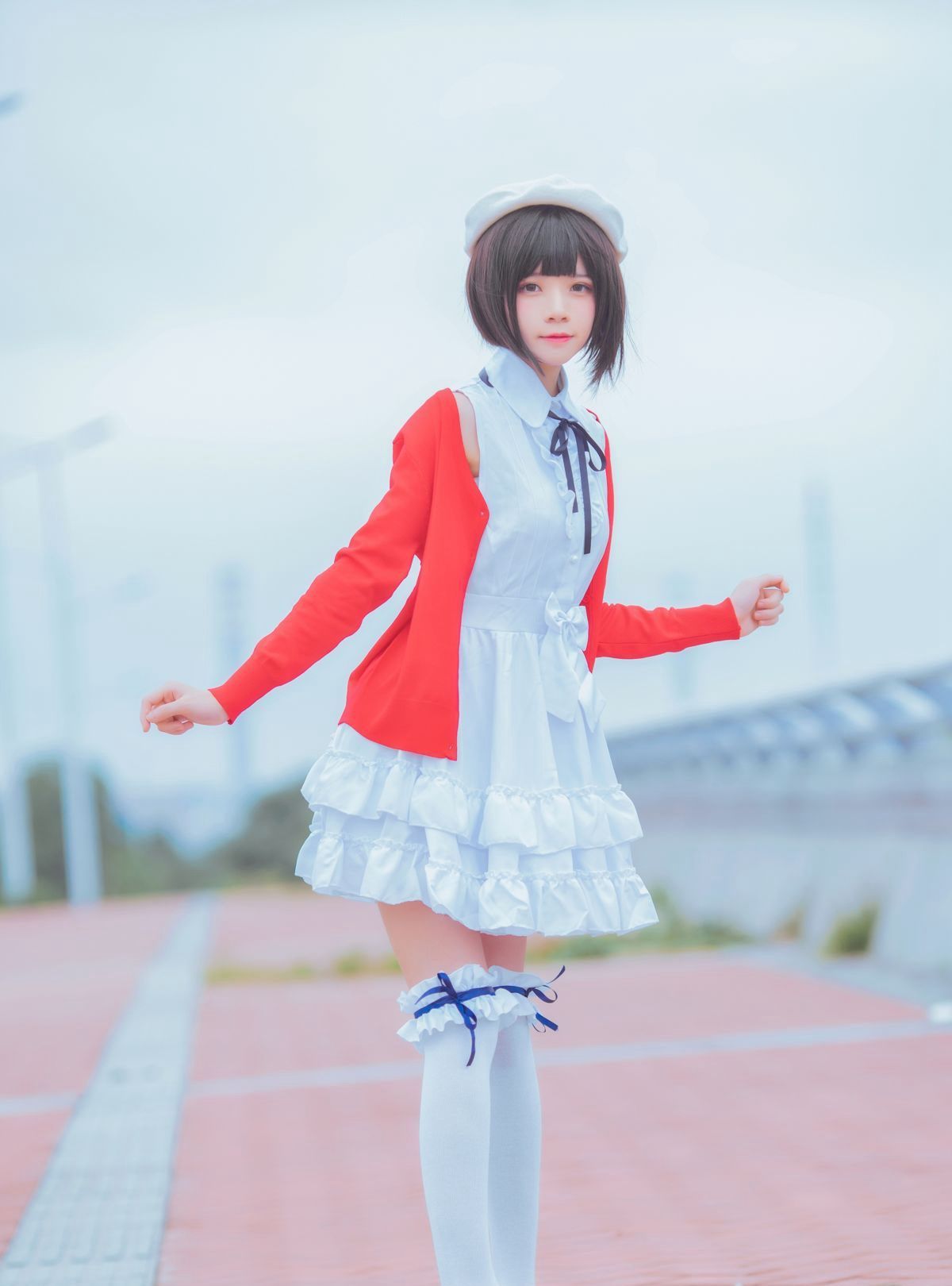 可爱小清新白丝美女私房清纯写真