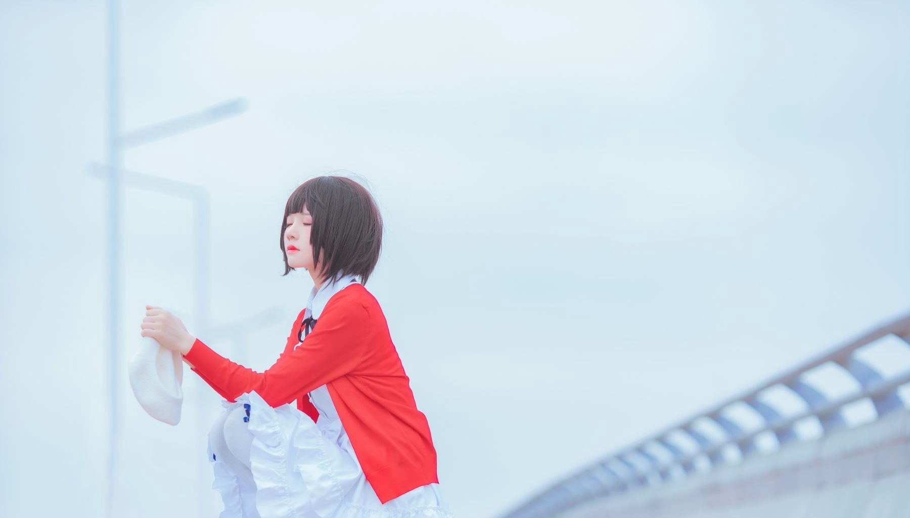 可爱小清新白丝美女私房清纯写真