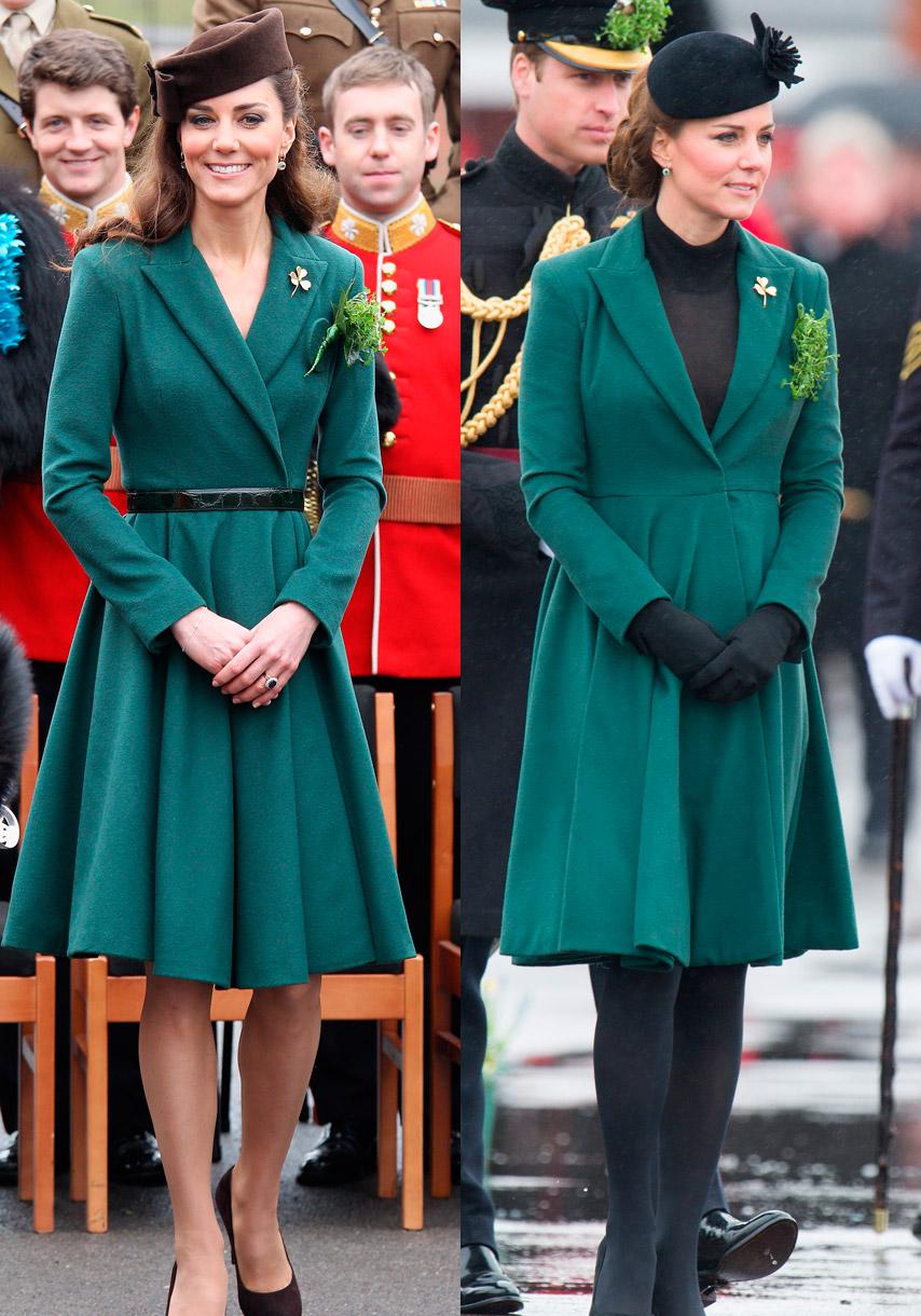 凯特王妃又穿"旧衣"抢镜!一袭紫红色礼服亮相,满满高级范儿!