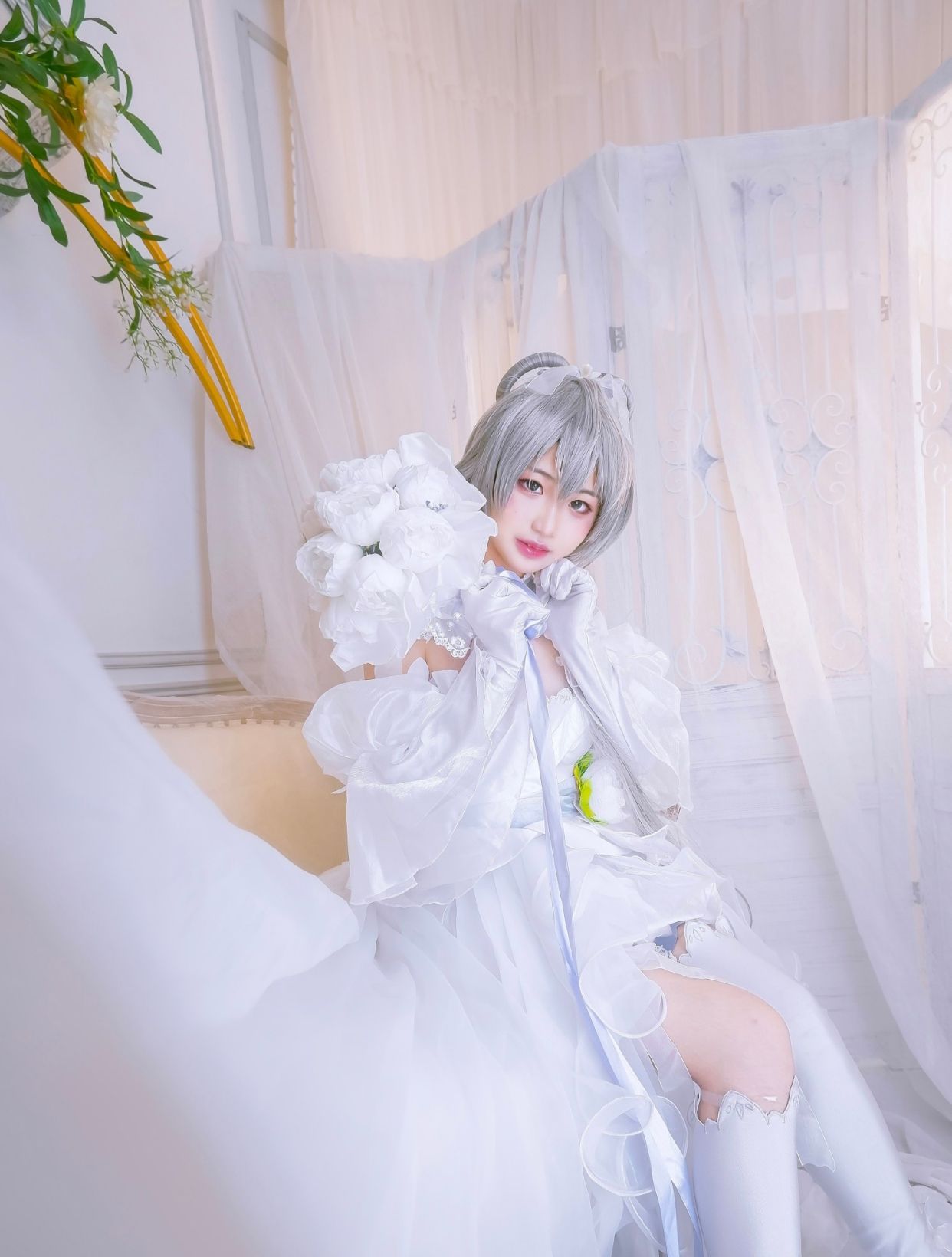 华风夏韵,洛水天依.甜美歌姬洛天依真人cosplay分享