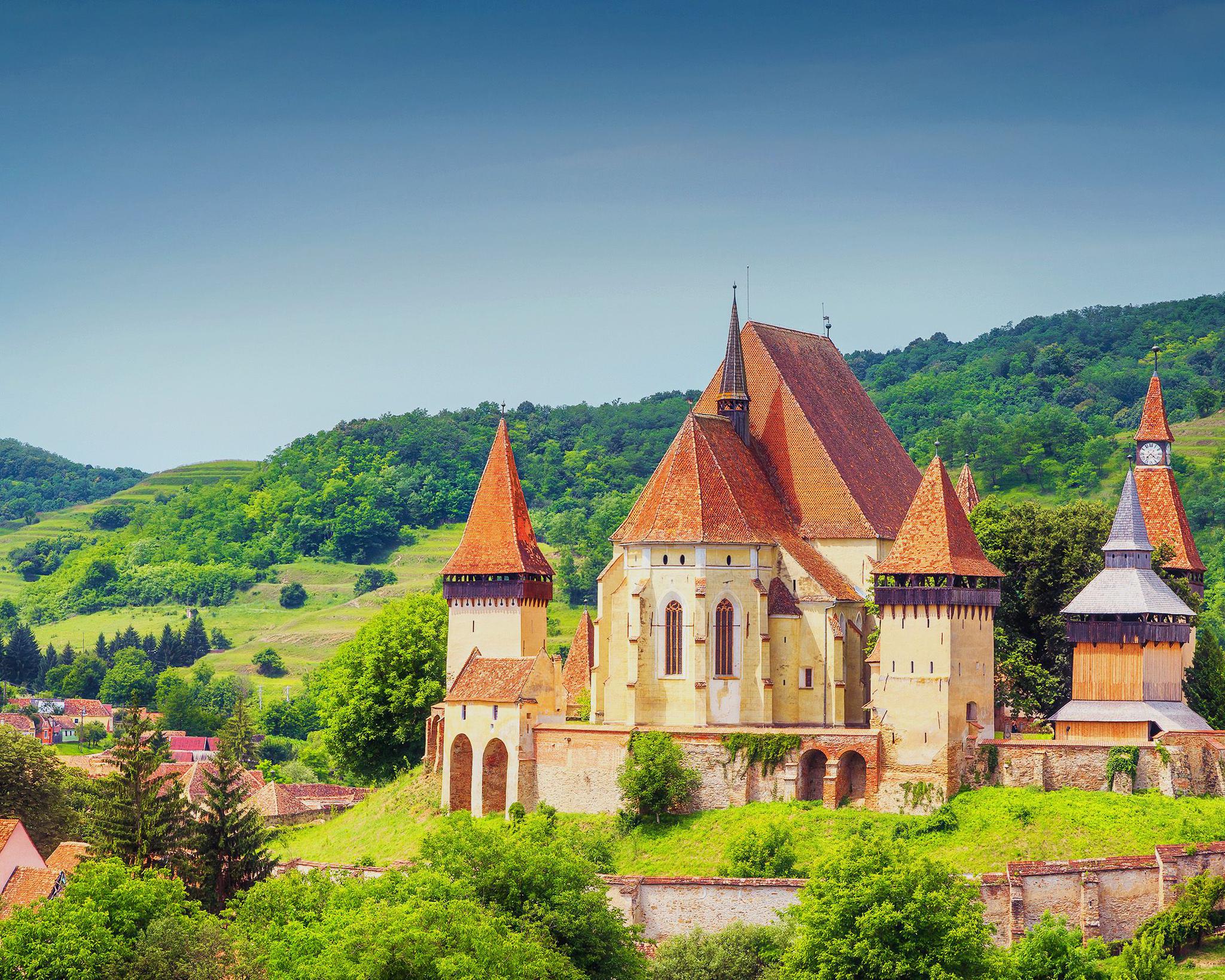 欧洲古堡各有各的特色