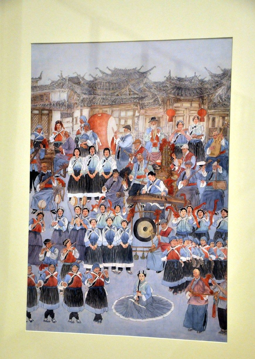 画家笔下的少数民族,每一张都很有代表性