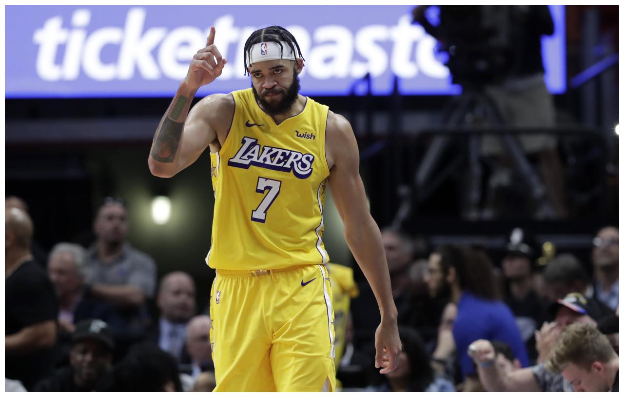 nba官方祝湖人球员麦基32岁生日快乐