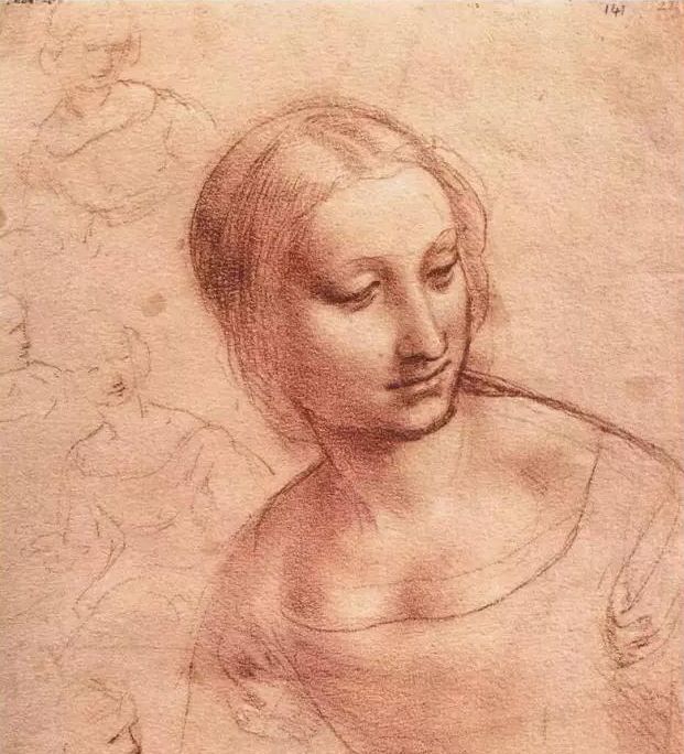 达芬奇素描手稿:每一幅都很珍贵,值得收藏!