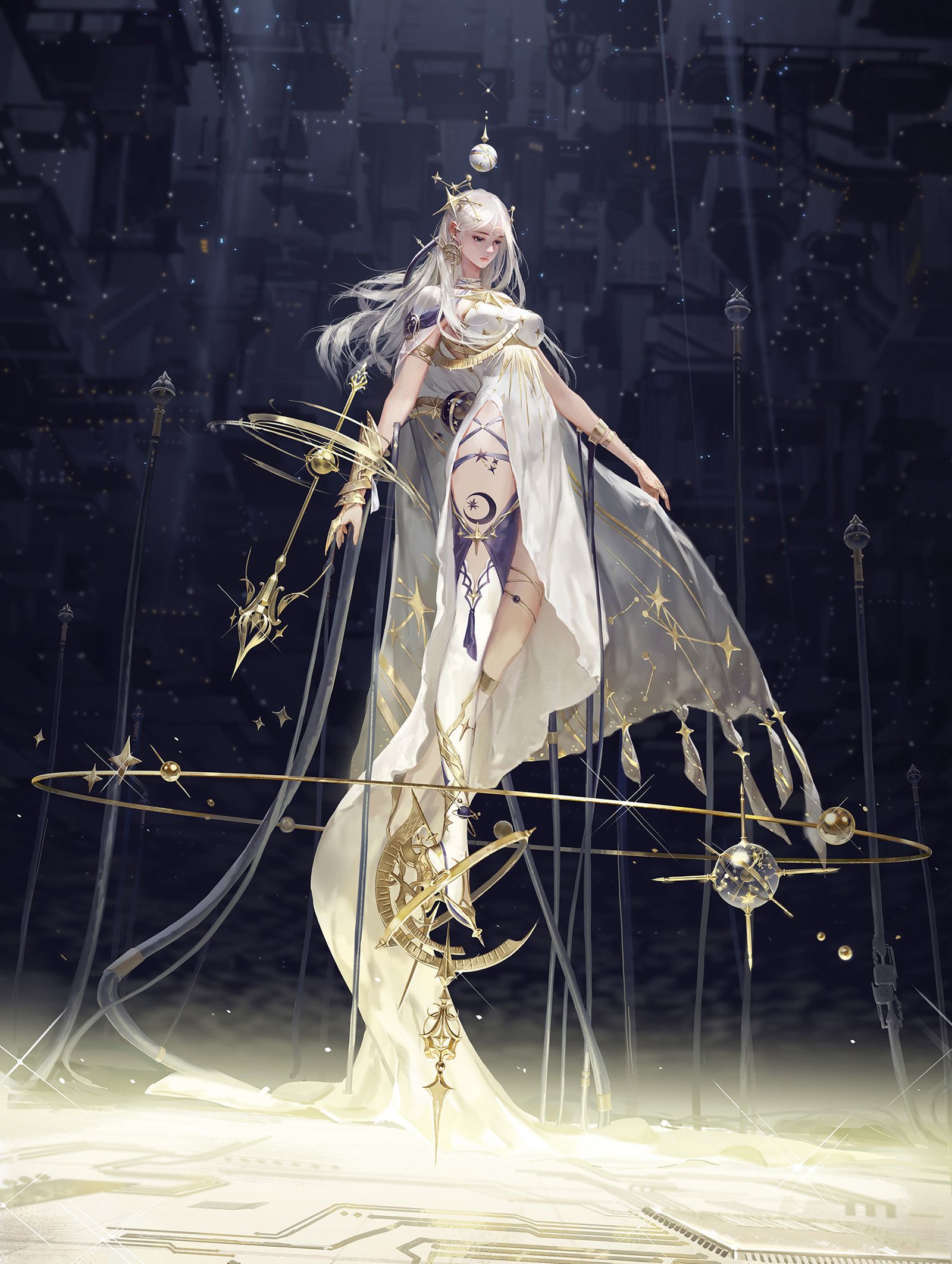 一组高质量人物插画作品欣赏!多位画技成熟的大佬的精品之作!