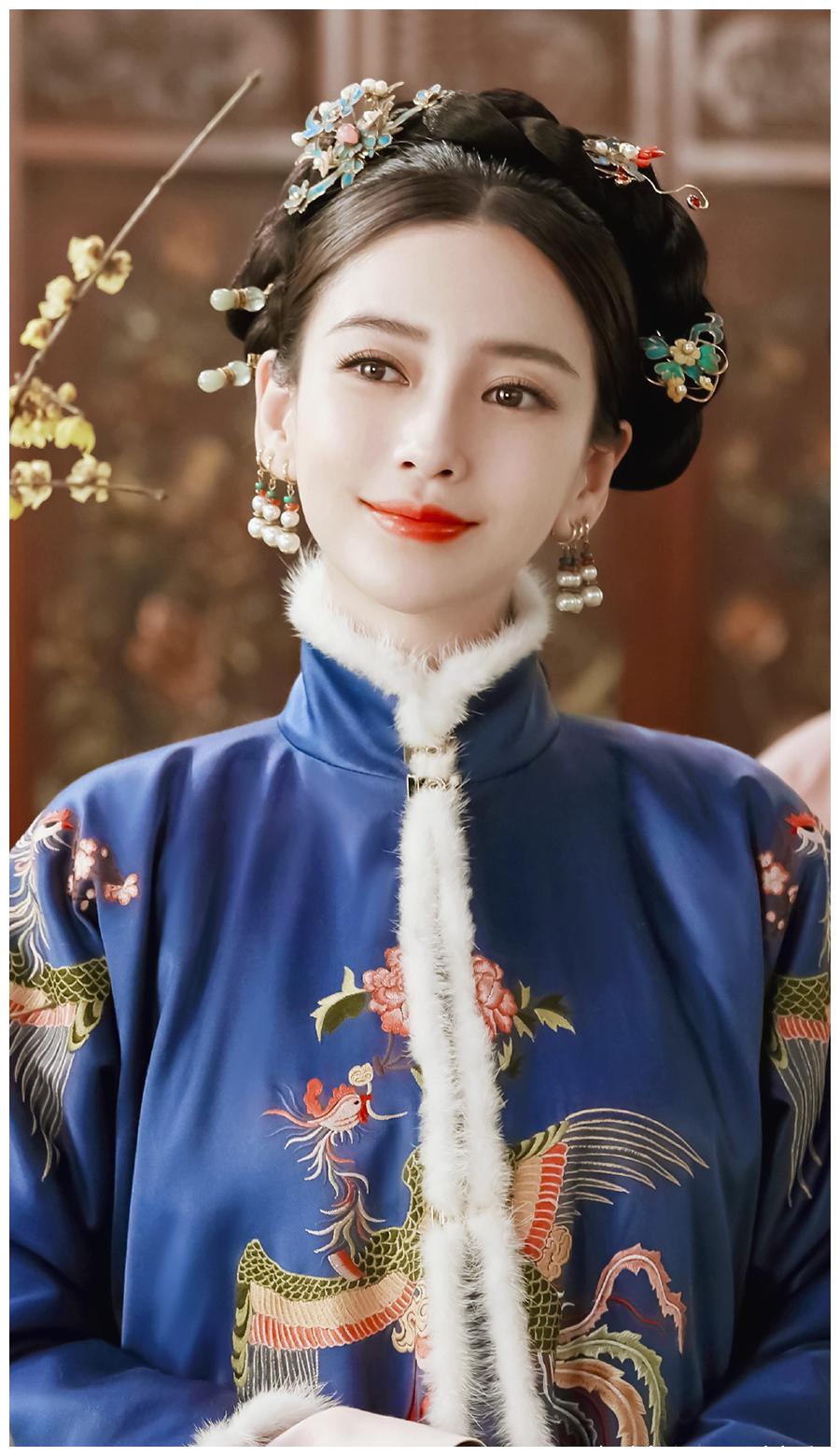 时隔3年,angelababy再穿旗装演清宫戏,妃子造型还会圈粉吗?