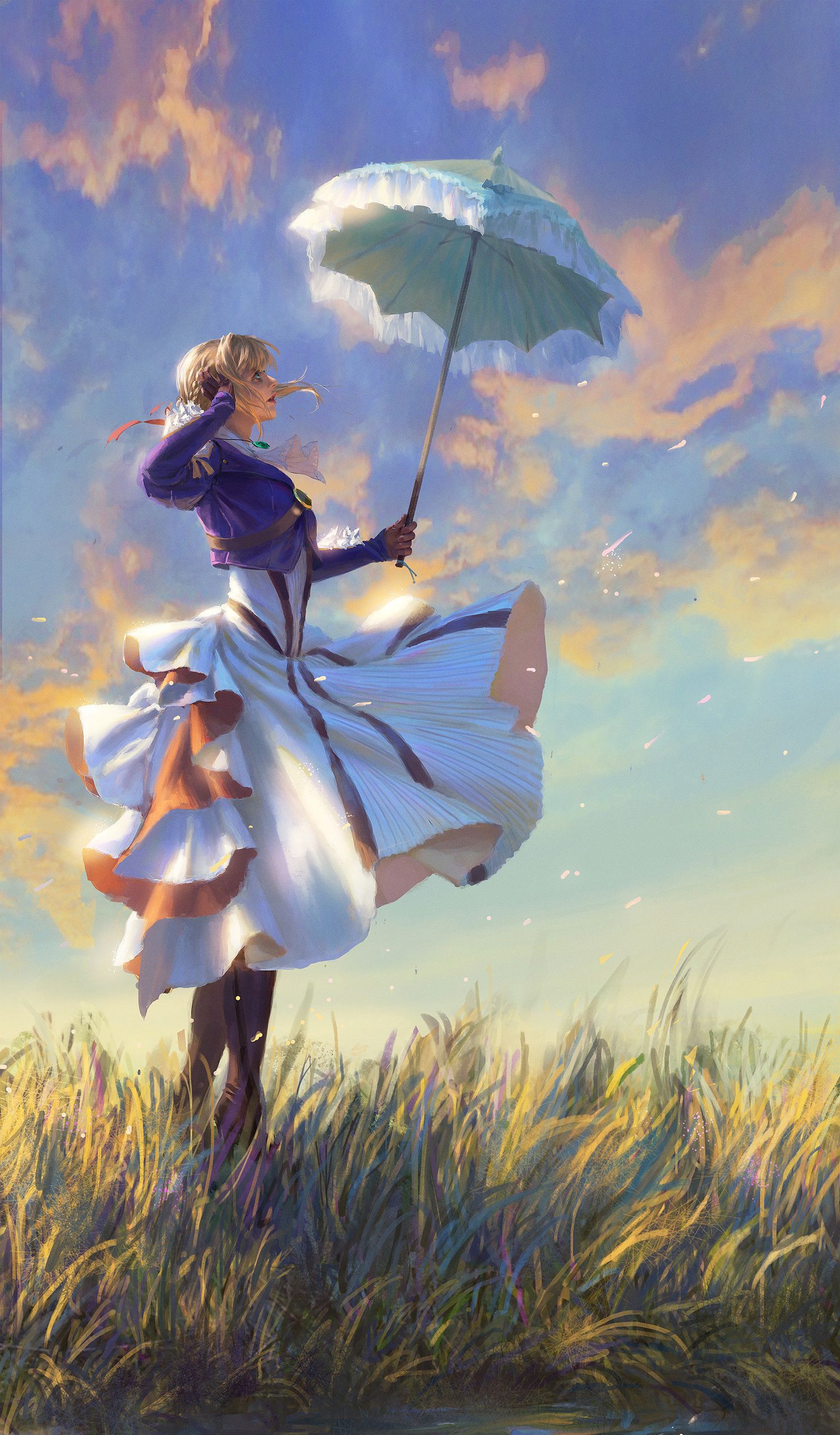 一组高质量人物插画作品欣赏!多位画技成熟的大佬的精品之作!