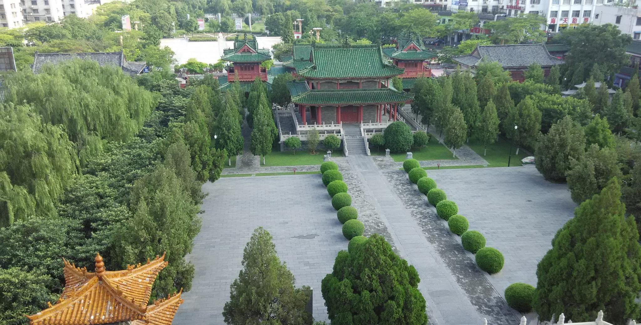 罕见的曹丞相府真实风景照，景色宜人，历史悠久且文化内涵深厚