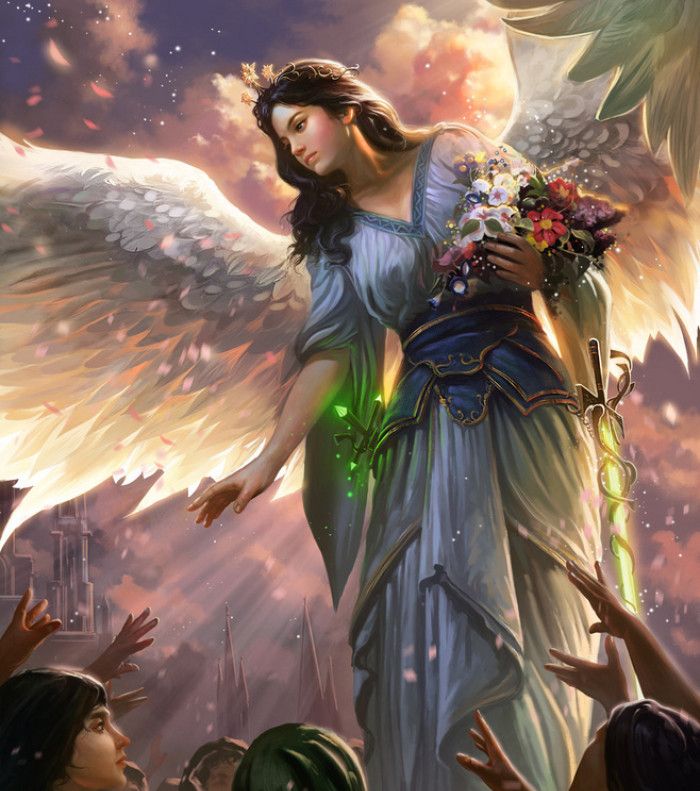 奇幻人物插画“美惠三女神”希腊神话中分别代表着妩媚优雅和美丽|美惠|女神|希腊神话_新浪新闻