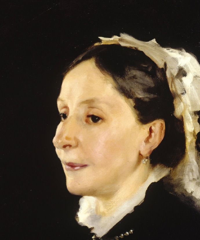 现实主义绘画大师萨金特的五官描绘,油画欣赏