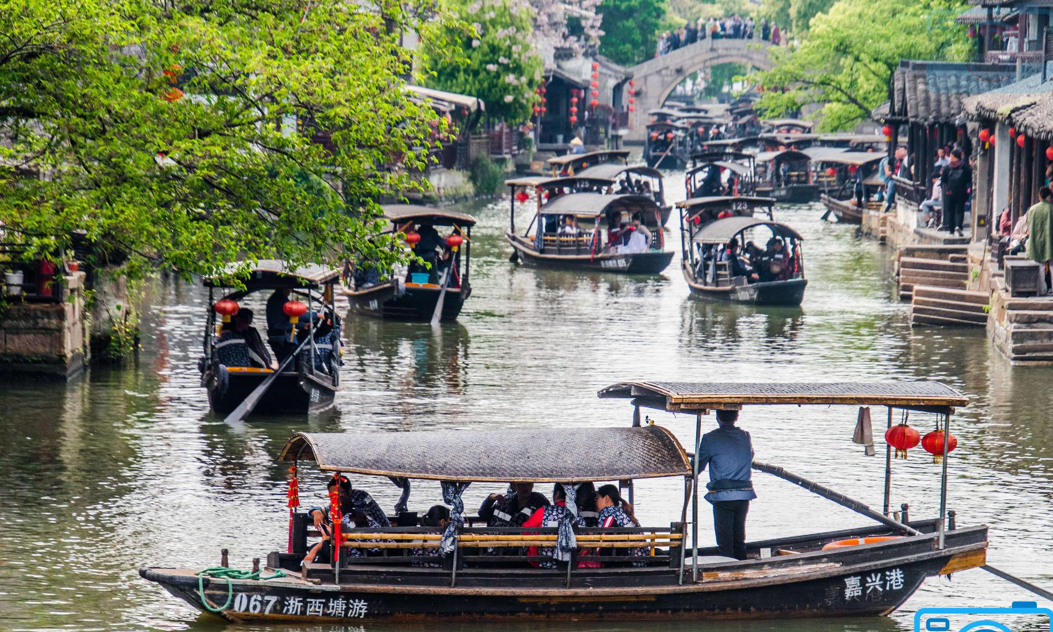 西塘古镇位于浙江省嘉兴市嘉善县,国家5a级旅游景区.