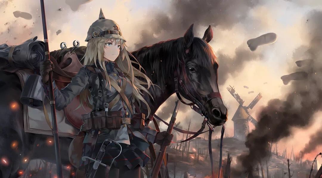 中国画师neko的插画作品,笔下超多帅气萌妹纸,适合当壁纸!