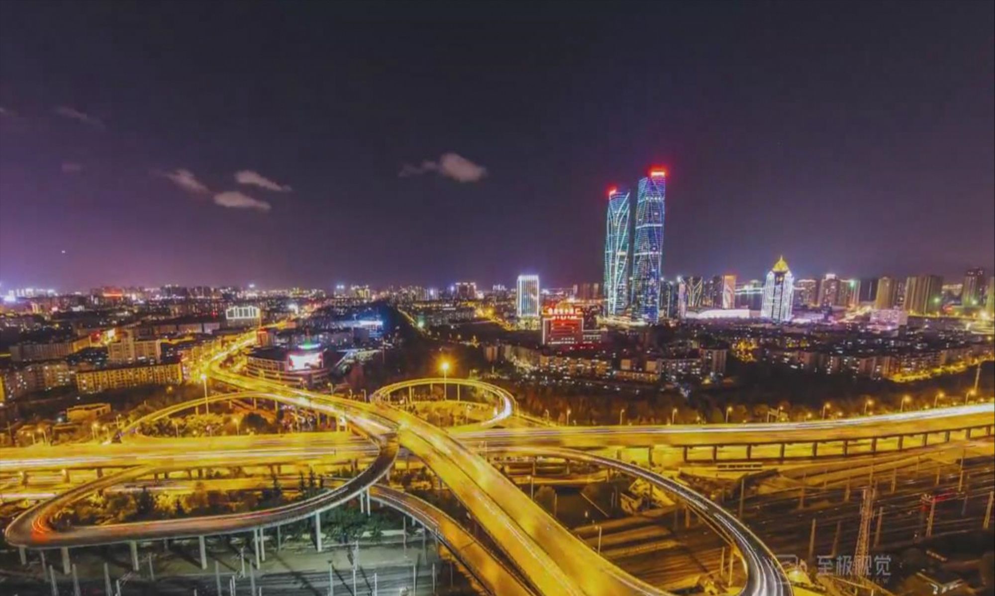 航拍云南省省会昆明,美丽的春城