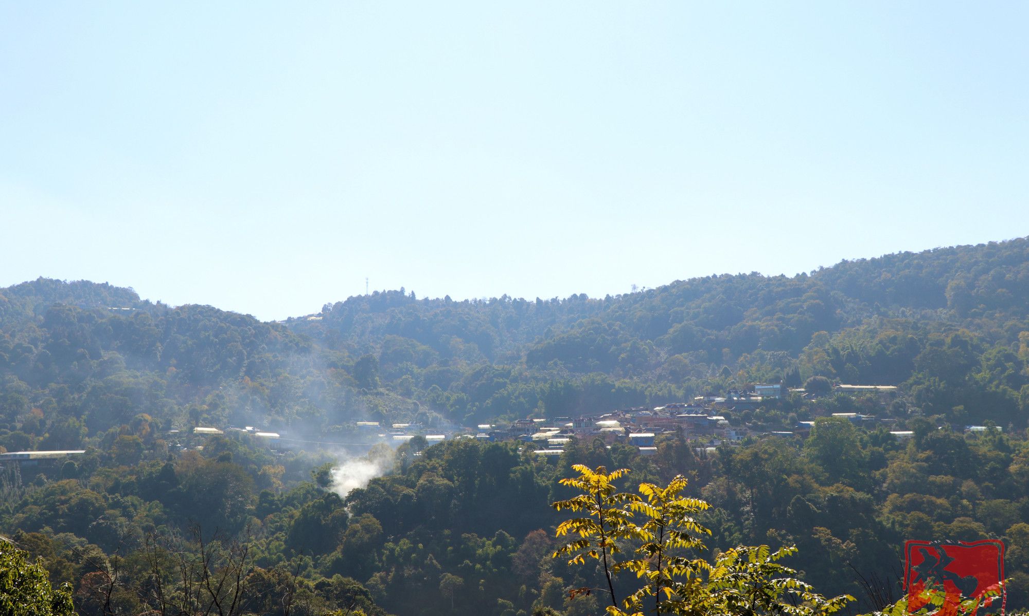 南糯山姑娘寨远景!