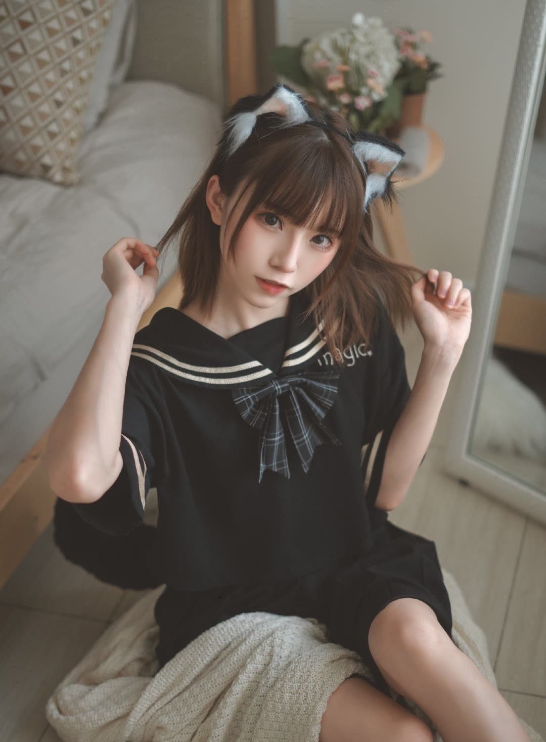 JK兽耳娘唯美COSPLAY