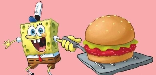 经典动漫海绵宝宝做蟹黄堡好吃但是他究竟跟谁学的
