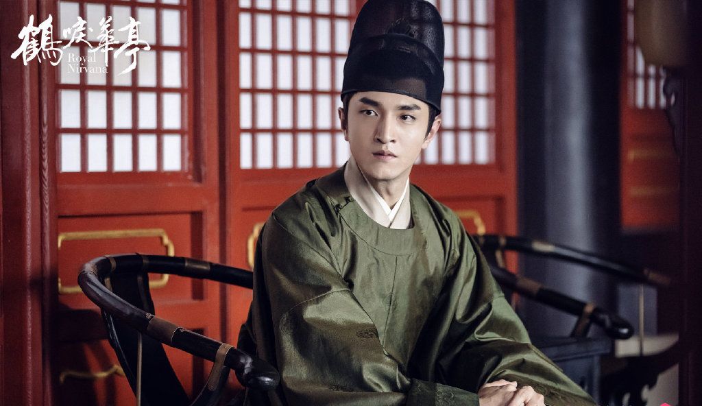 金瀚《鹤唳华亭》古装帅气剧照