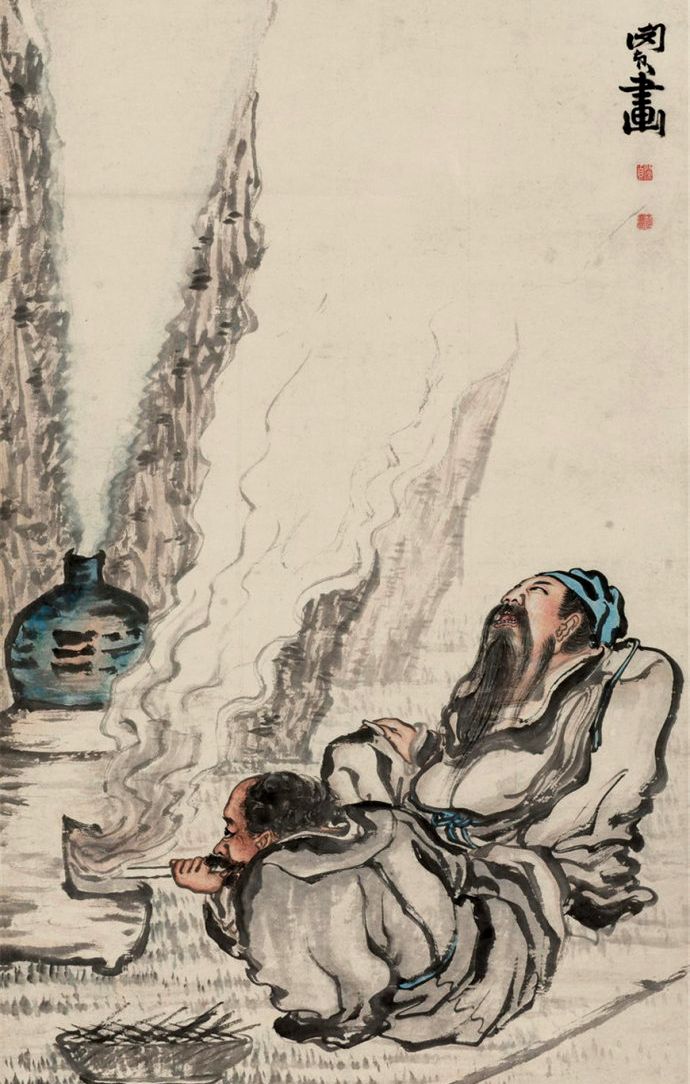 清代扬州画派画家闵贞人物画作品欣赏