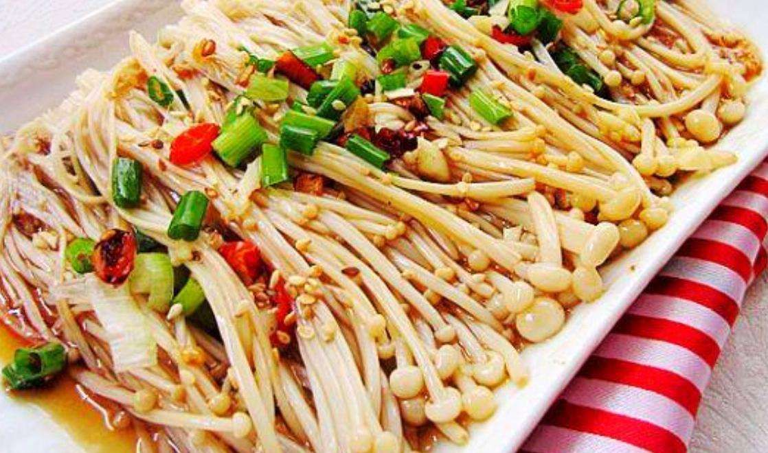 香辣可口的麻辣金针菇_高清图集_新浪网