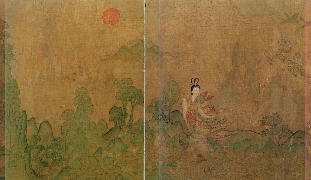 山水画祖顾恺之《洛神赋图》,每一个局部都美了1600多年_新浪新闻