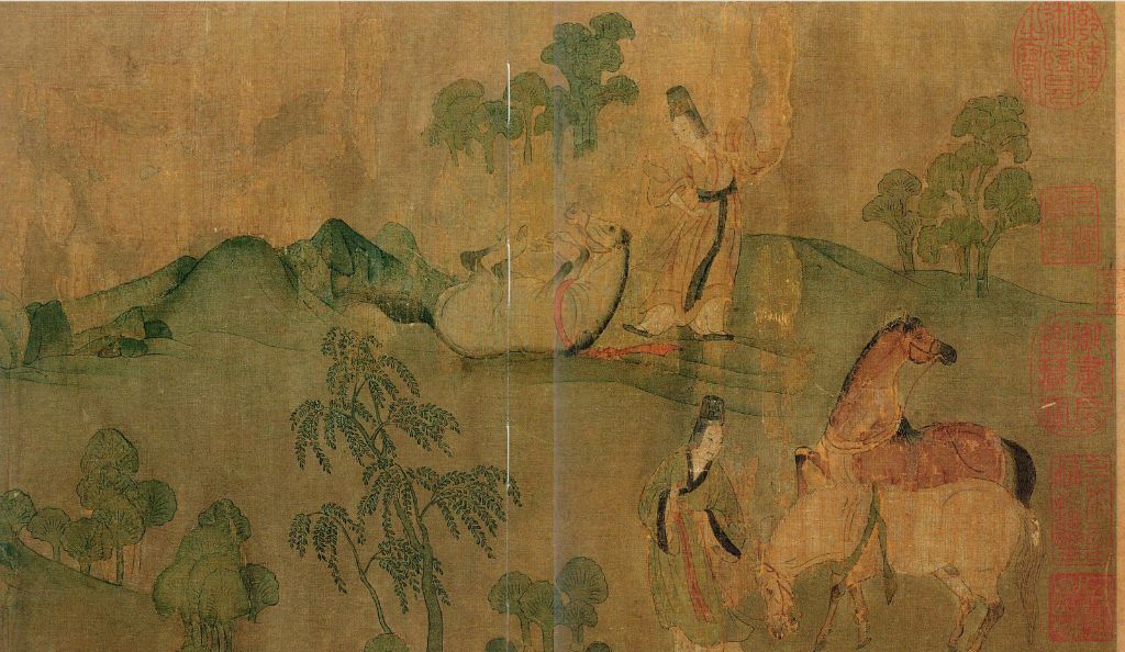 山水画祖顾恺之《洛神赋图》,每一个局部都美了1600多年_新浪新闻