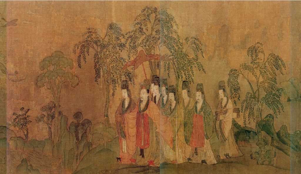 山水画祖顾恺之《洛神赋图》,每一个局部都美了1600多年_新浪新闻