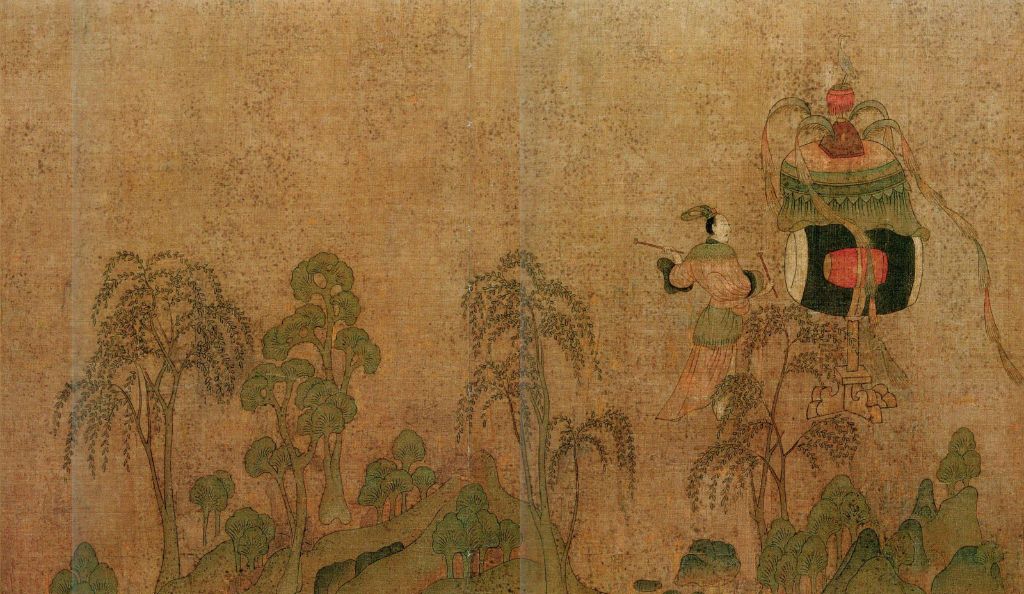 山水画祖顾恺之《洛神赋图》,每一个局部都美了1600多年_新浪新闻
