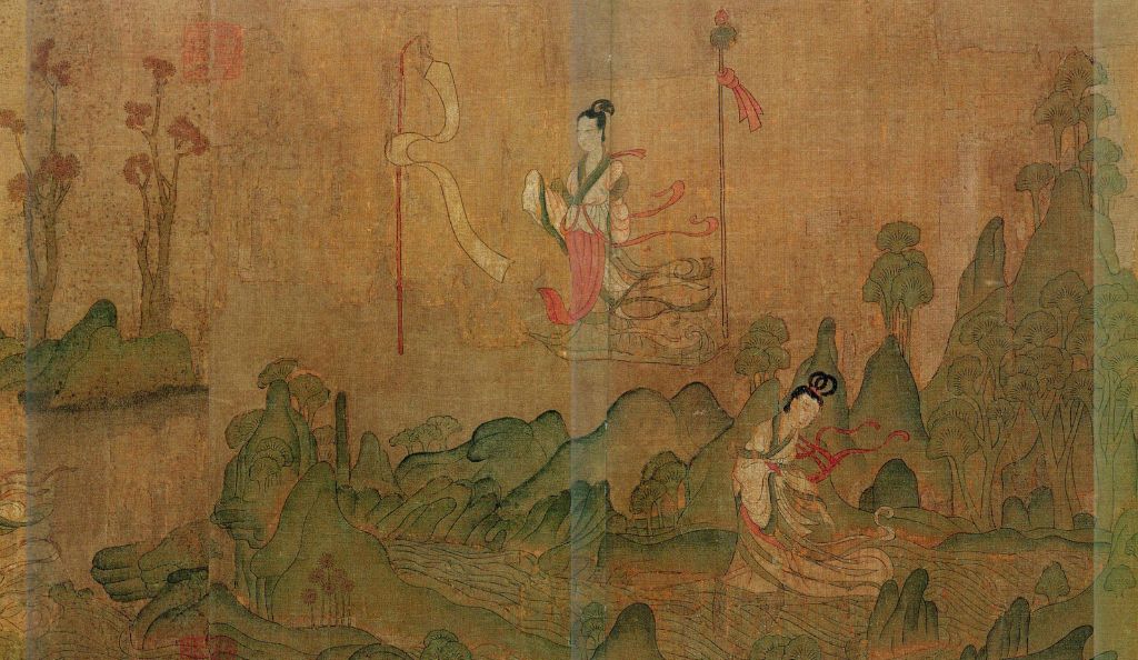 山水画祖顾恺之《洛神赋图》,每一个局部都美了1600多年_新浪新闻