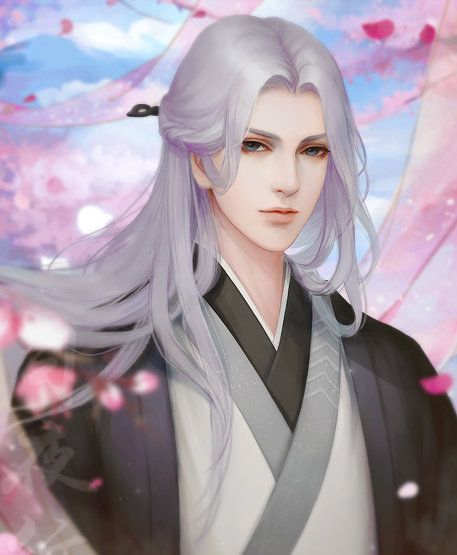 古风手绘深情俊美公子壁纸我想余生每一天都是你我爱你