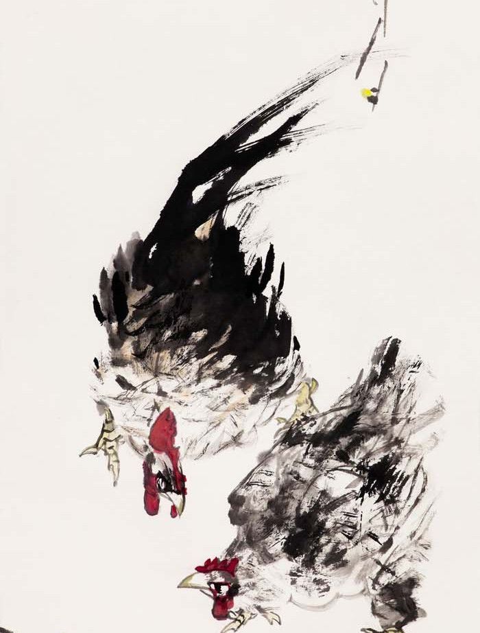 陕西美女画家赵晓萍画面充盈着活泼的生机和真情的自然美