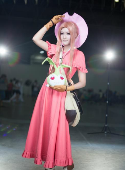 数码宝贝cos网友现在想想好像天女兽才是番剧的颜值担当