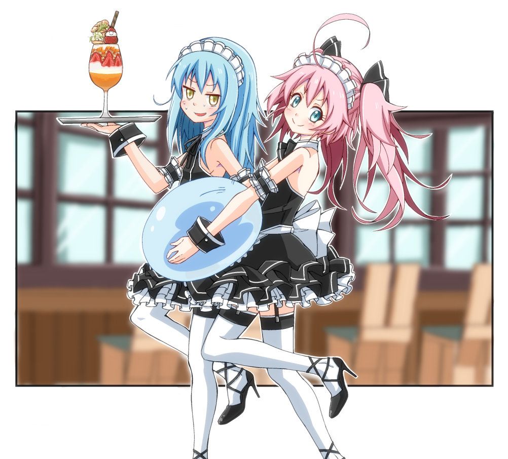 关于我转生变成史莱姆这档事:萌王米莉姆,姆露利插画分享