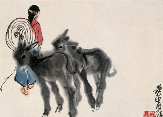 20世纪国画大师黄胄人物画作品欣赏|黄胄|国画|真情_新浪新闻