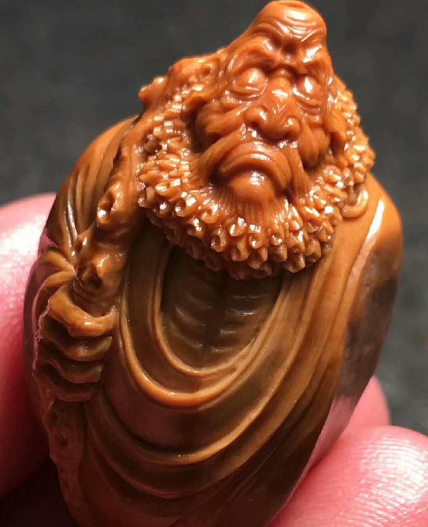 达摩核雕单耔,2.2*3.