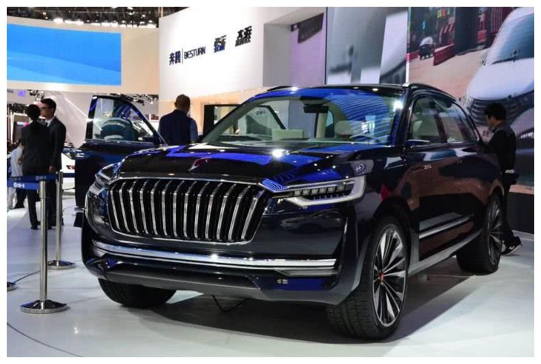 红旗ls5作为国产最高规格的suv,气势完全不输路虎揽胜.