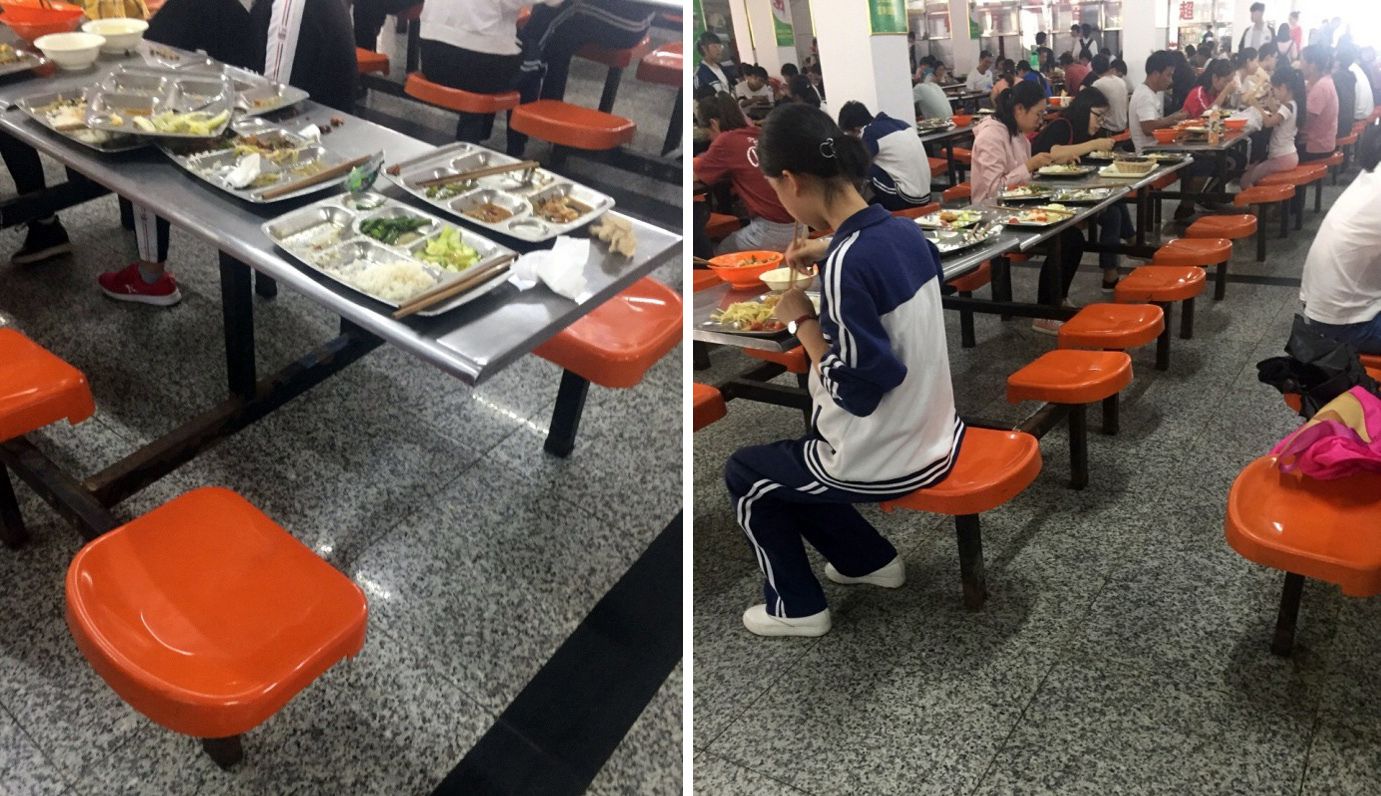 六安毛坦厂中学食堂堪称高大上,有家长称学生就餐浪费倍感心痛