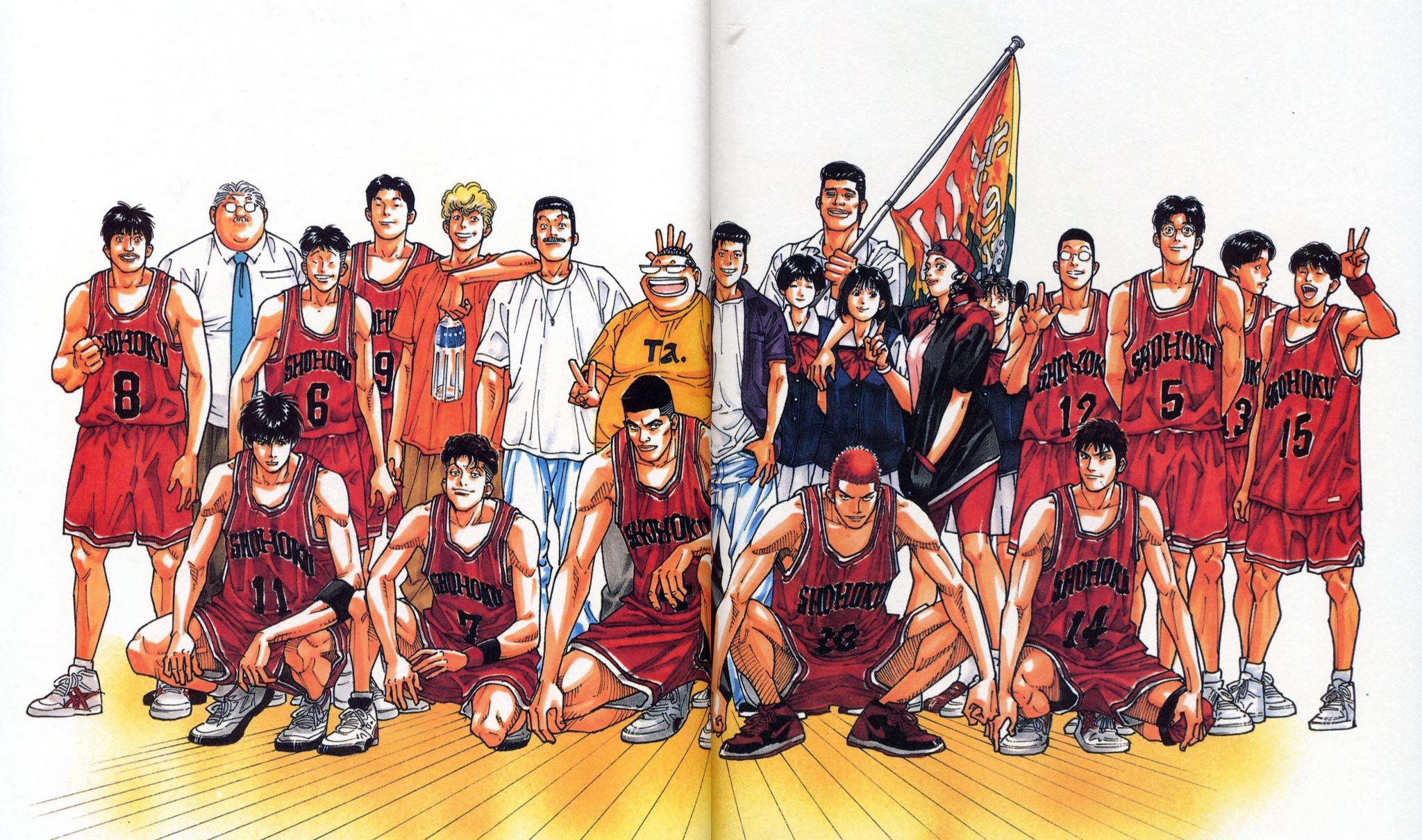 灌篮高手湘北高中篮球部系列大图篮球铁粉手机里必备壁纸