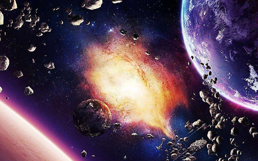 唯美宇宙风景壁纸 欣赏黑洞 星系 地球等美景