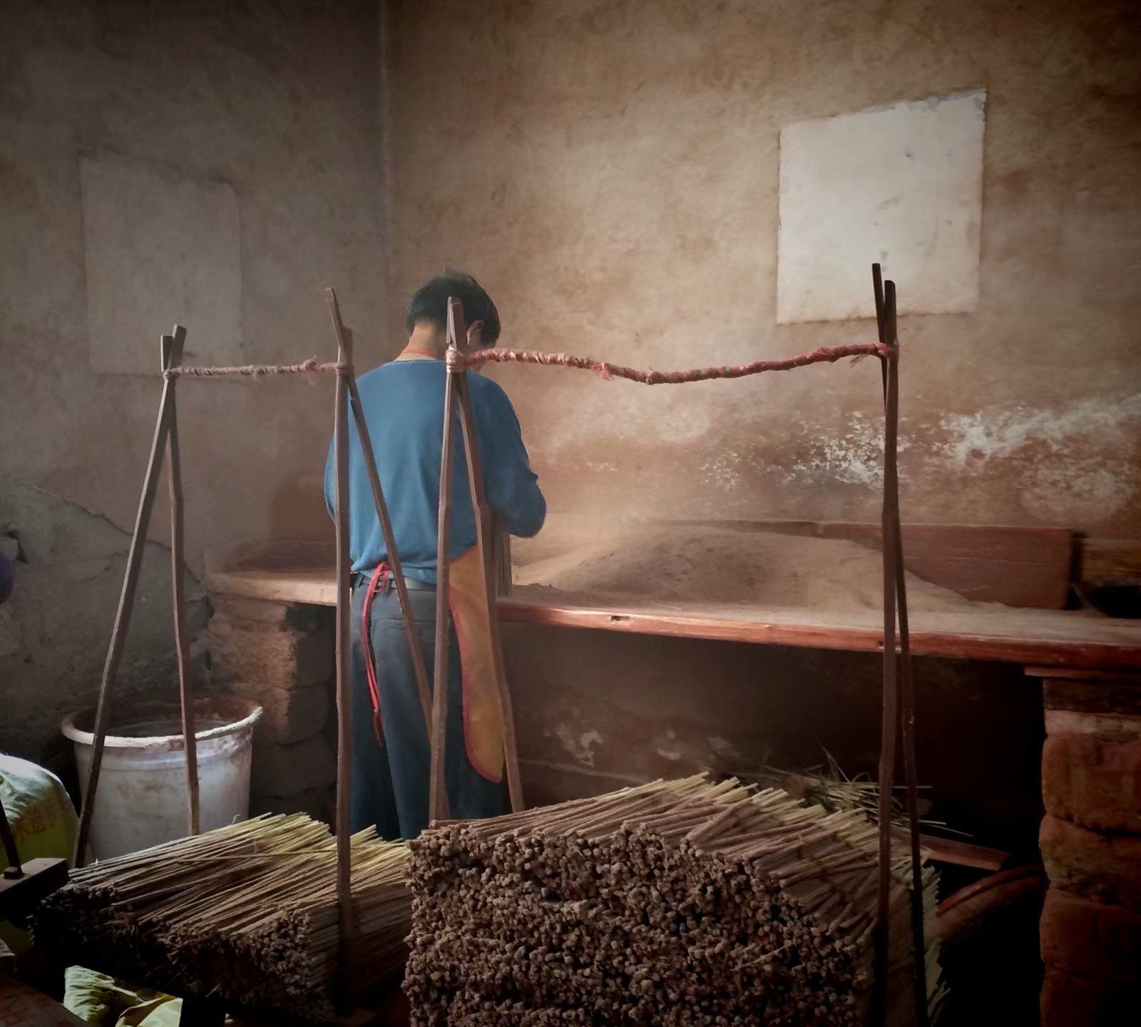 守护非遗,老手艺手工制香工序