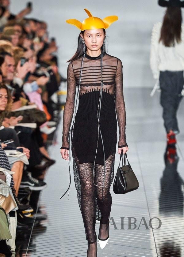 罗意威 (loewe) 2019秋冬女装秀,海|罗意威|巴黎时装周|大衣_新浪新闻