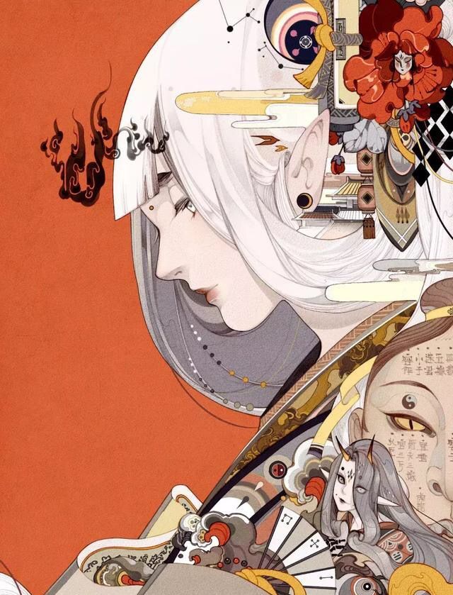 50-李艺 中国插画师 过目不忘的仙气插画 上集|李艺|插画师|仙气_新浪