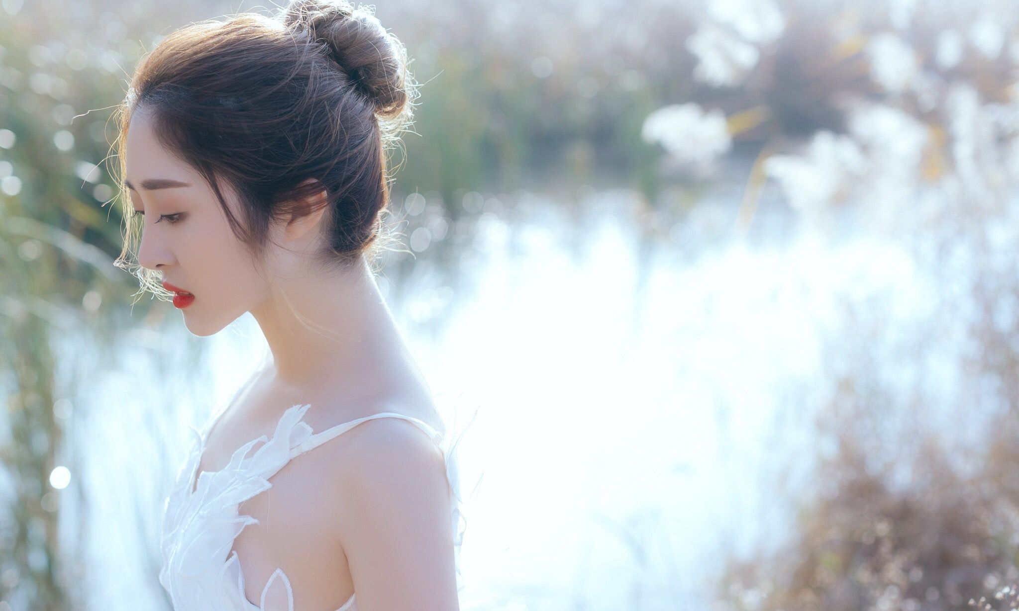 唯美人像摄影永远别放弃自己哪怕所有人都放弃了你