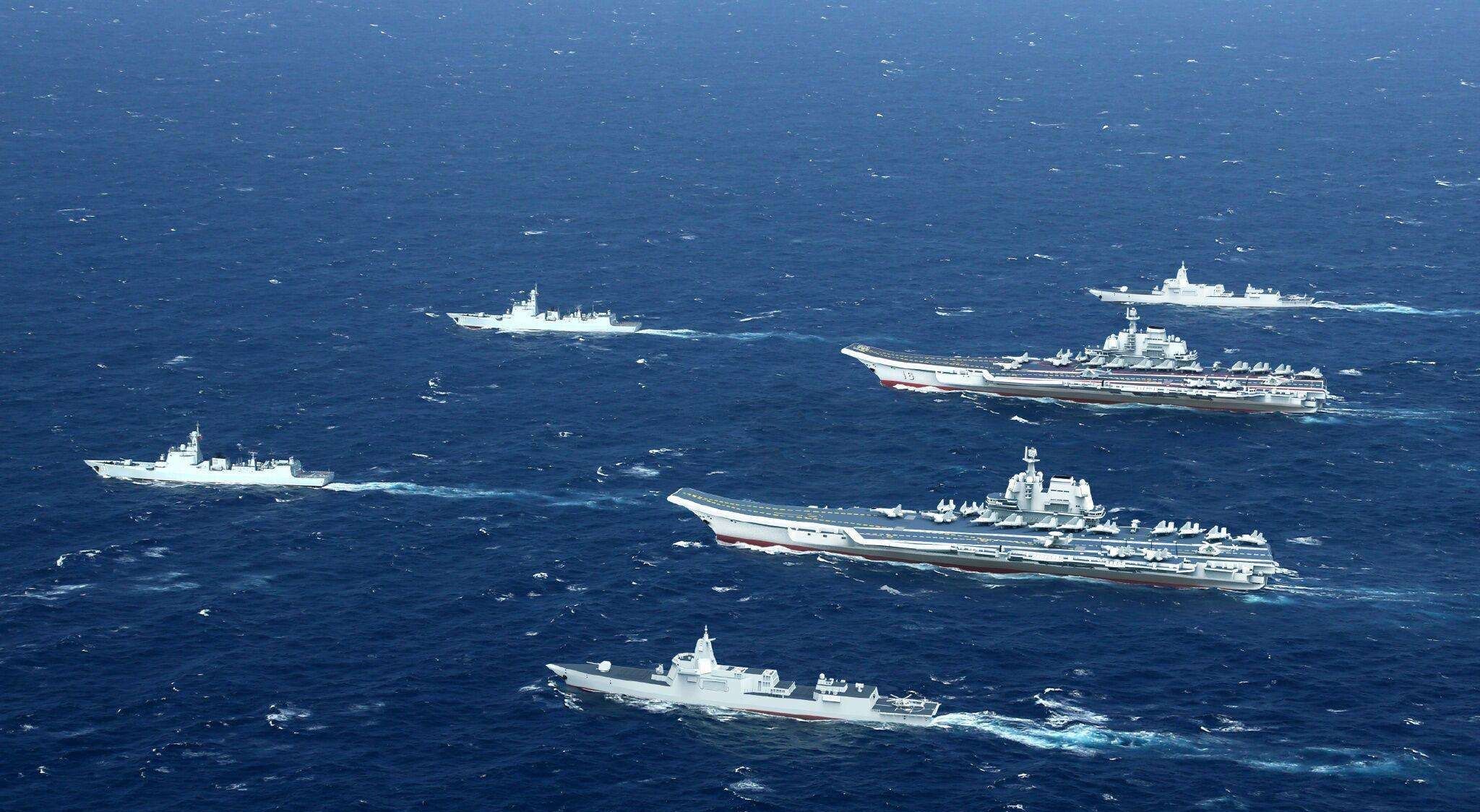 国产航母第6次海试结束,首次进行舰载机起降,服役指日可待!