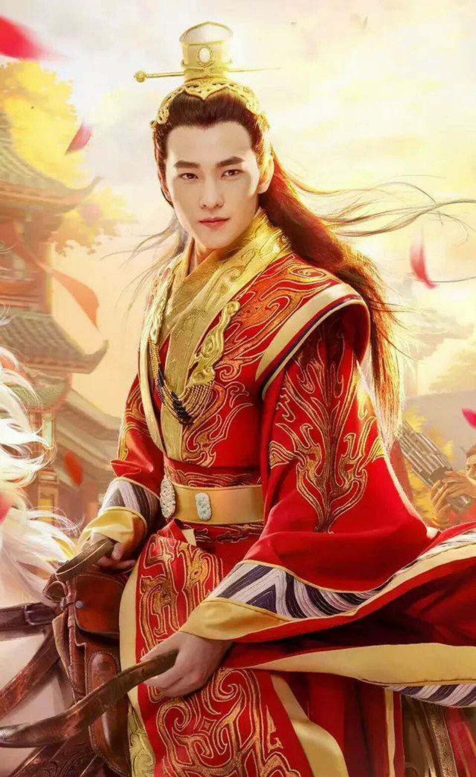 古装美男之红衣似火朱一龙李易峰陈伟霆简直绝美