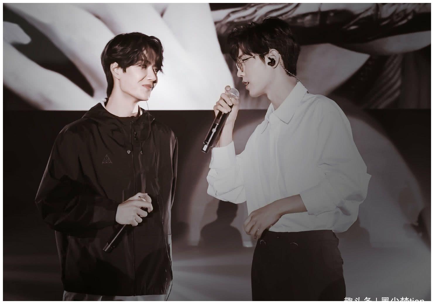 陈情令泰国见面会,看到结束时肖战的表情,和魏无羡一模一样